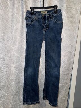 Wrangler Kids Dark Blue Straight Jeans